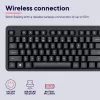 TRUST Ody II tamanho completo sem fios RF QWERTY nórdico preto