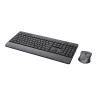 Teclado e rato Trust Trezo escritório RF sem fios AZERTY belga preto