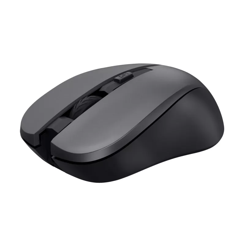 Teclado e rato Trust Trezo escritório RF sem fios AZERTY belga preto
