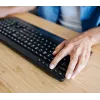 Teclado e rato Trust Trezo escritório RF sem fios AZERTY belga preto