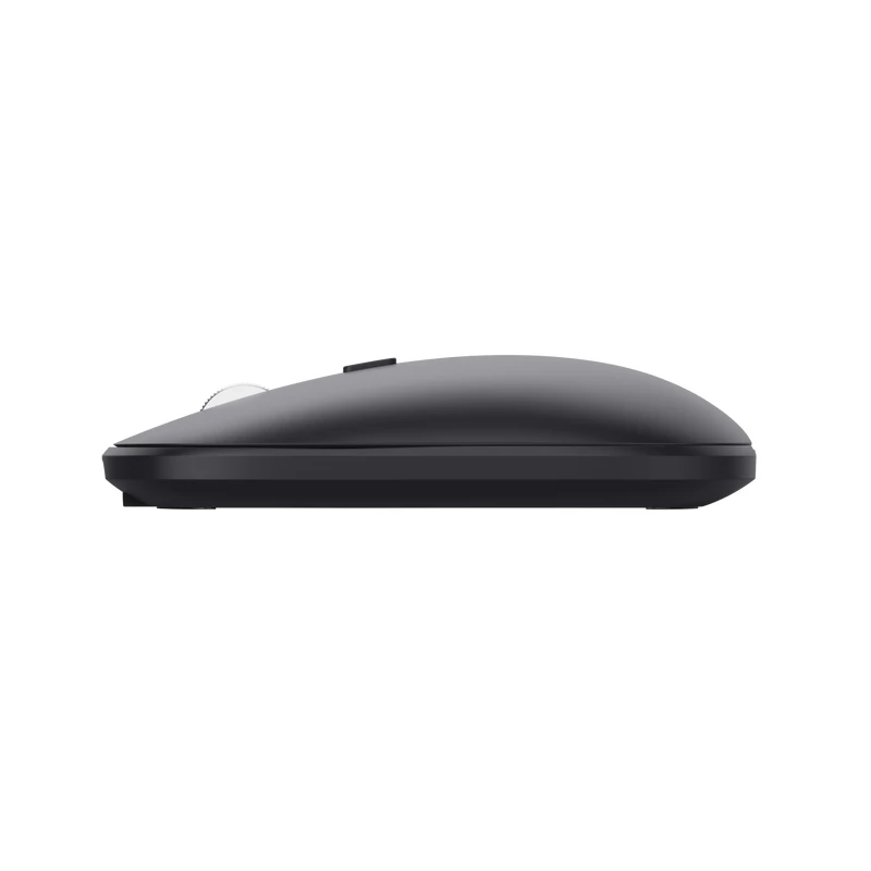 Teclado e rato Trust Lyra escritório RF sem fios + Bluetooth AZERTY belga preto