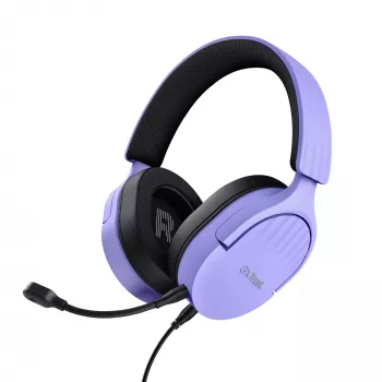 Trust GXT 489P FAYZO Headset com fios arco de cabeça Gaming preto, roxo