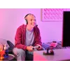 Trust GXT 489P FAYZO Headset com fios arco de cabeça Gaming preto, roxo