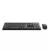 Trust Ody II Teclado rato incluído Escritório RF Wireless AZERTY Belga preto