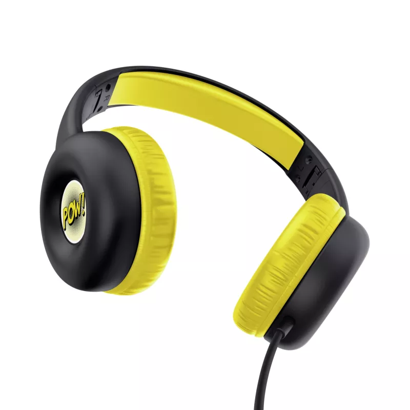 Trust Nouna Headset com fios arco de cabeça Chamadas/Música preto, amarelo