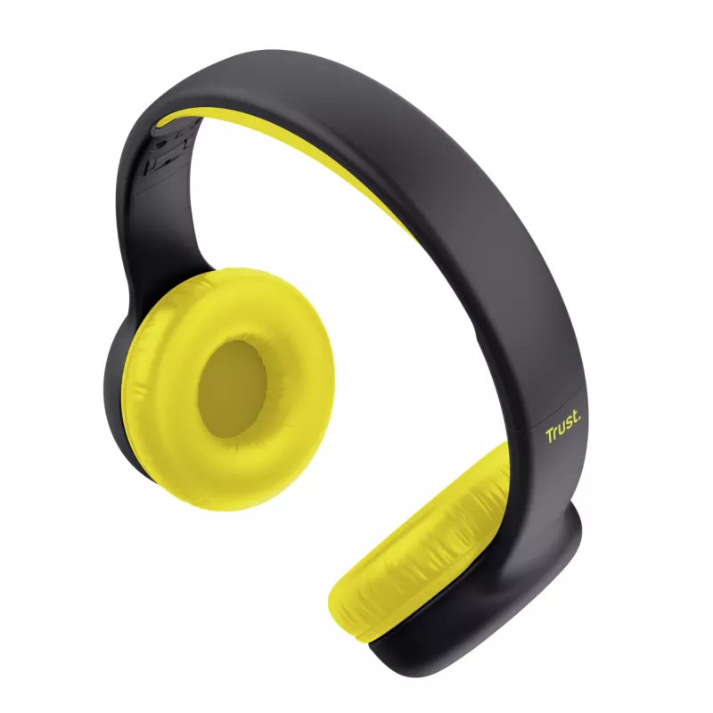 Trust Nouna Headset com fios arco de cabeça Chamadas/Música preto, amarelo