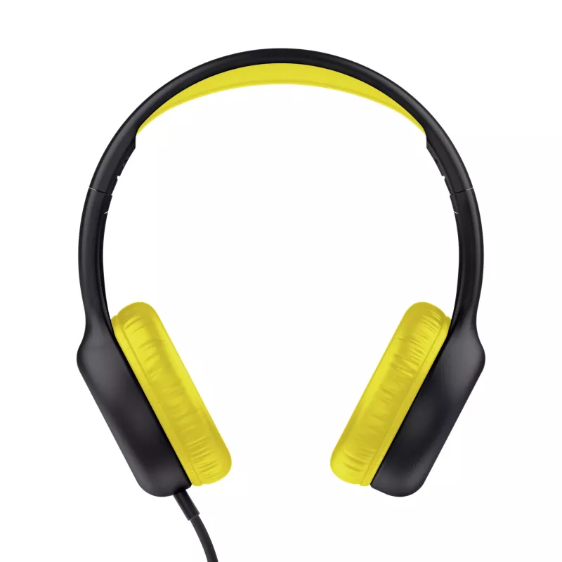 Trust Nouna Headset com fios arco de cabeça Chamadas/Música preto, amarelo