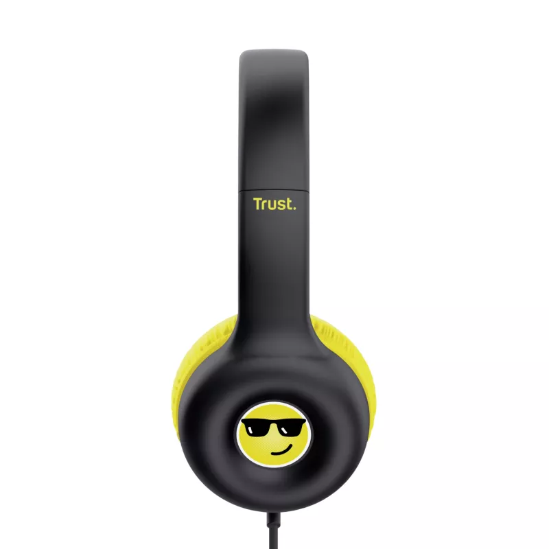 Trust Nouna Headset com fios arco de cabeça Chamadas/Música preto, amarelo