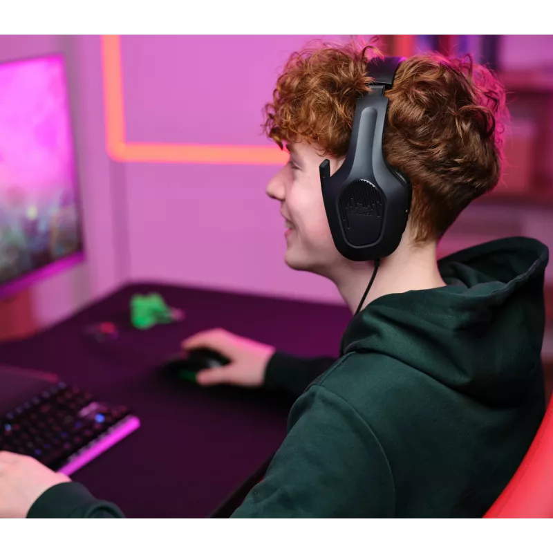 Trust GXT 792 Quadrox Teclado rato incluído Gaming USB QWERTY Belga preto