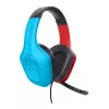 Trust GXT 416S Zirox Headset com fios arco de cabeça Gaming preto, ciano, vermelho