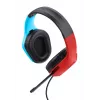 Trust GXT 416S Zirox Headset com fios arco de cabeça Gaming preto, ciano, vermelho