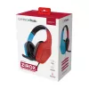 Trust GXT 416S Zirox Headset com fios arco de cabeça Gaming preto, ciano, vermelho