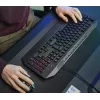 Trust GXT 836 Evocx Teclado Gaming USB AZERTY Belga preto