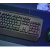 Trust GXT 836 Evocx Teclado Gaming USB AZERTY Belga preto