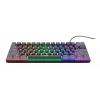 Trust GXT 867 Acira Teclado Gaming USB AZERTY Belga preto, cinzento