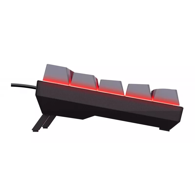 Trust GXT 867 Acira Teclado Gaming USB AZERTY Belga preto, cinzento