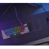 Trust GXT 867 Acira Teclado Gaming USB AZERTY Belga preto, cinzento