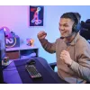 Trust GXT 867 Acira Teclado Gaming USB AZERTY Belga preto, cinzento