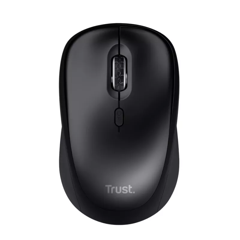 Trust Yvi+ Rato Casa Ambidestro RF Wireless Ótico 1600 DPI