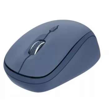 Rato TRUST Yvi+ — rato ótico sem fios RF ambidestro, 1600 DPI, 4 botões, azul