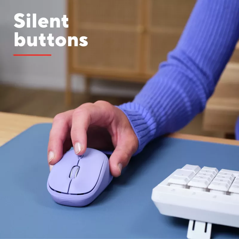Trust Yvi+ Rato Universal Ambidestro RF Wireless + Bluetooth Ótico 1600 DPI