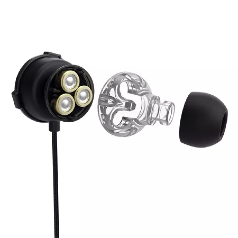 Trust GXT 406 Pine Headset com fios In-Ear Gaming preto
