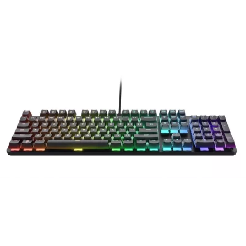 Trust GXT 871 Zora Teclado Gaming USB AZERTY Belga preto