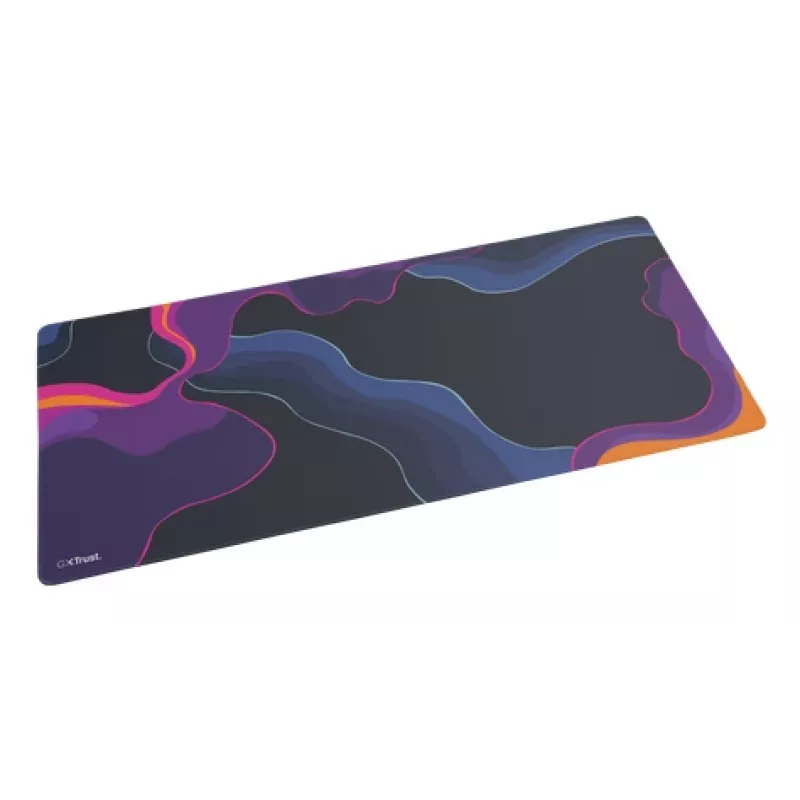 Trust GXT 759 XXL Tapete de rato Gaming preto, azul, rosa, violeta