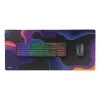 Trust GXT 759 XXL Tapete de rato Gaming preto, azul, rosa, violeta