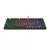 Trust GXT 864 Cada Teclado Gaming USB QWERTY Inglês preto