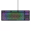 Trust GXT 864 Cada Teclado Gaming USB QWERTY Inglês preto