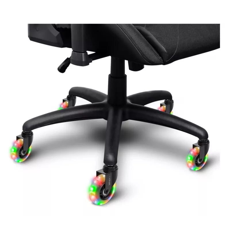 Rodas para cadeira Gaming TRUST GXT 701 Rodas de gel LED para cadeiras giratórias, conjunto de 5