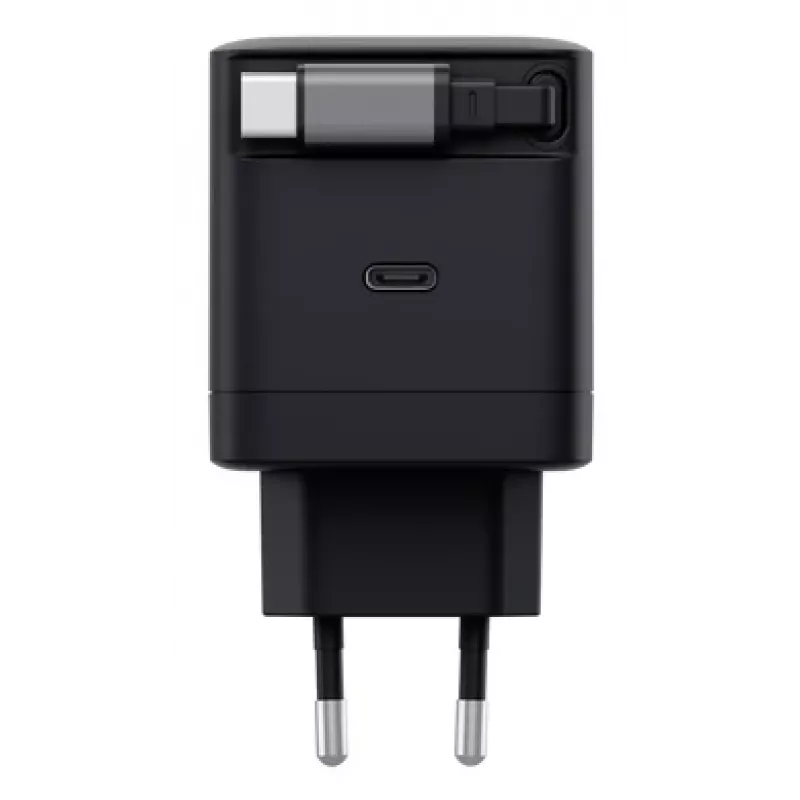 Carregador TRUST Maxo 65W USB-C com cabo enrolável de 67 cm