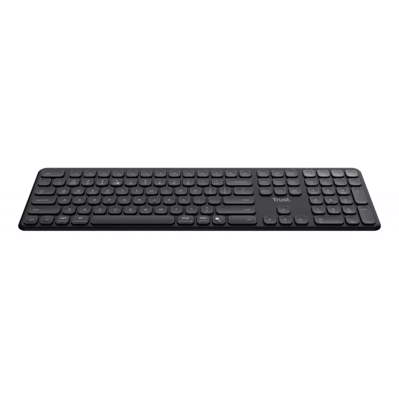 Trust Vaiya Teclado Universal USB + RF Wireless + Bluetooth AZERTY Belga preto