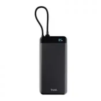 Powerbank TRUST Fiera 20000 mAh – 2x USB-C, preto