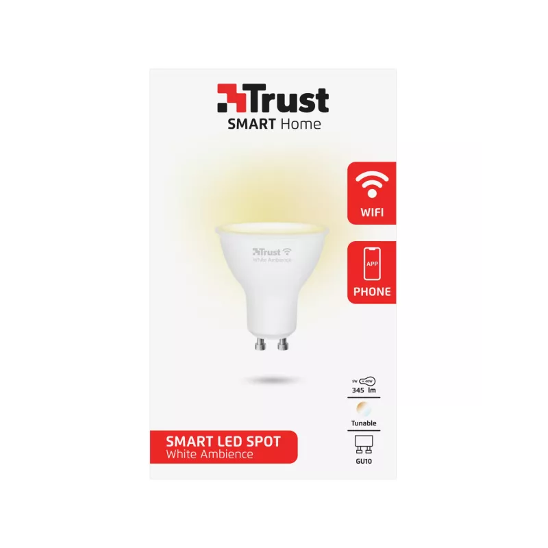 Trust 71283 Iluminação inteligente Lâmpada inteligente WLAN