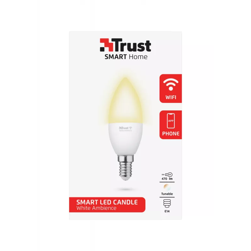 Trust 71284 Iluminação inteligente Lâmpada inteligente Wi-Fi