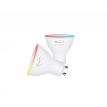 Lâmpada inteligente Trust 71292 Wi-Fi branco 50 mm x 50 mm x 54 mm