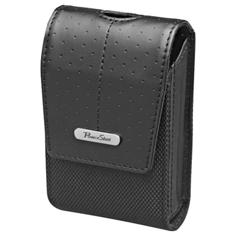 Bolsa compacta para máquina fotográfica Canon DCC-510 para PowerShot A3300IS A3200IS A2200 preta