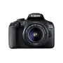 Canon EOS 2000D BK 18-55 IS + SB130 +16GB EU26 kit de máquina fotográfica DSLR 24,1 MP CMOS 6000 x 4000 píxeis preto