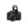 Canon EOS 2000D BK 18-55 IS + SB130 +16GB EU26 kit de máquina fotográfica DSLR 24,1 MP CMOS 6000 x 4000 píxeis preto
