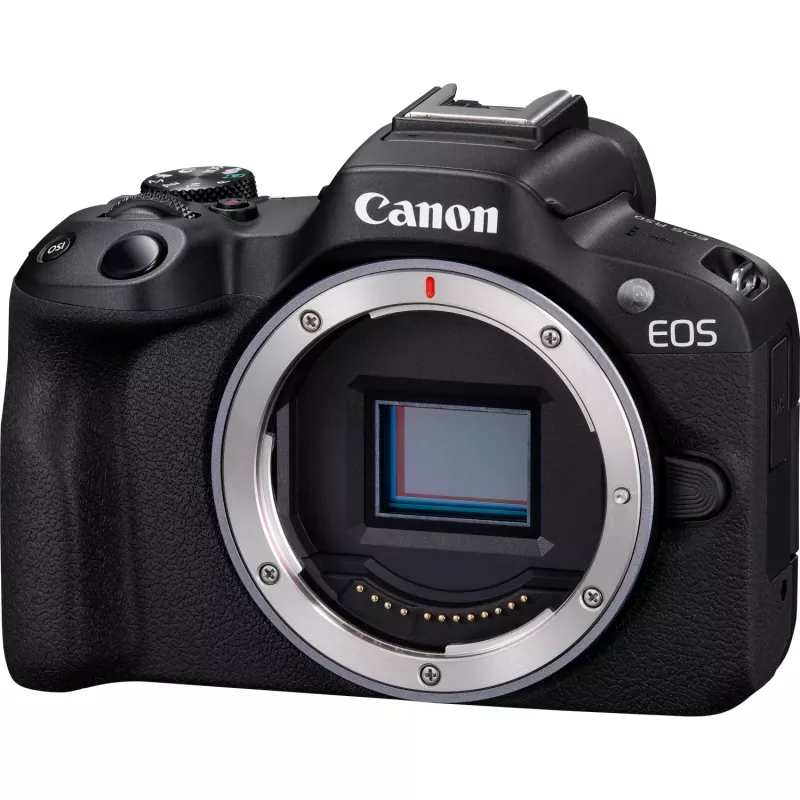 Canon EOS R50 kit de câmara mirrorless com objetivas RF-S 18-45mm e RF 75-300mm