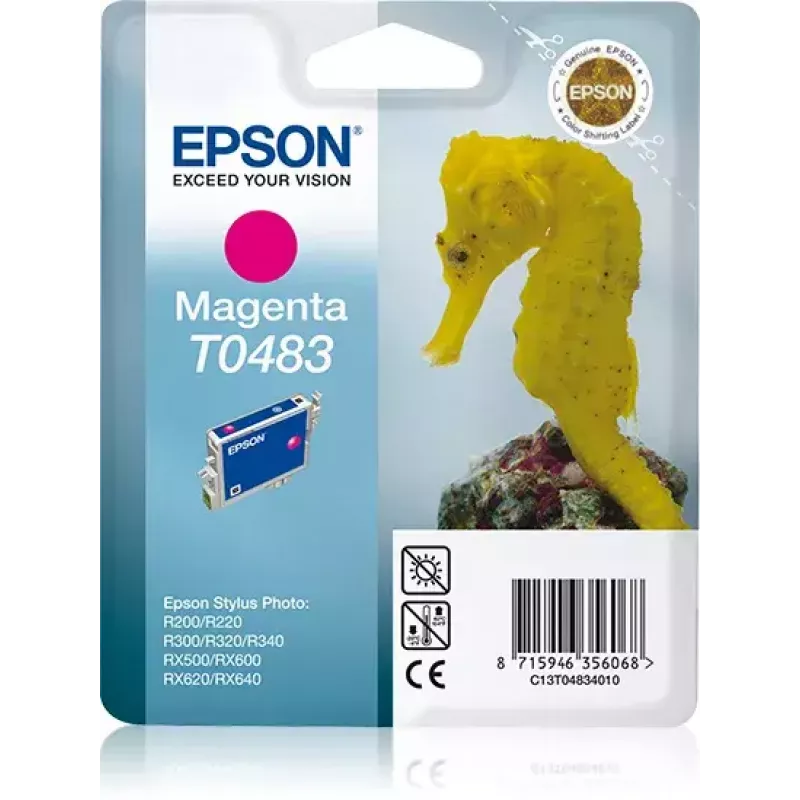 Tinteiro Epson T0483 C13T04834010 magenta