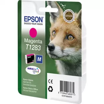 Tinteiro Epson Fox embalagem individual magenta T1283 tinta DURABrite Ultra
