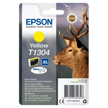 Tinteiro Epson Stag embalagem individual amarelo T1304 tinta DURABrite Ultra
