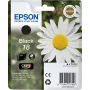 Epson Daisy embalagem individual preto 18 Claria Home Ink, alcance padrão, preto fotográfico, tinta de corante, 1 unid.