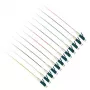 Conjunto de pigtails de fibra ótica ACT LC 50/125 OM3, 12 unidades