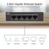 Comutador não gerido ACT AC4415 Gigabit Ethernet 5 portas 10 Gbit/s