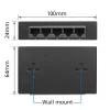 Comutador não gerido ACT AC4415 Gigabit Ethernet 5 portas 10 Gbit/s