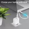 Carregador USB-C ACT 65W 2 portas com Power Delivery PPS e GaNFast